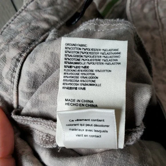 ANTHROPOLOGIE | Pilcro High Rise Denim Legging  Pants in Size 32 - Picture 11 of 12